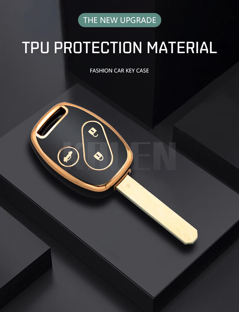 Carcasa protectora de TPU para llave de Honda