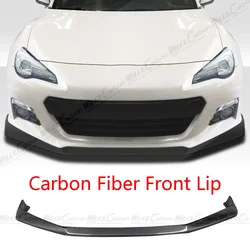 Labio delantero de fibra de carbono para Subaru BRZ 2013-2016