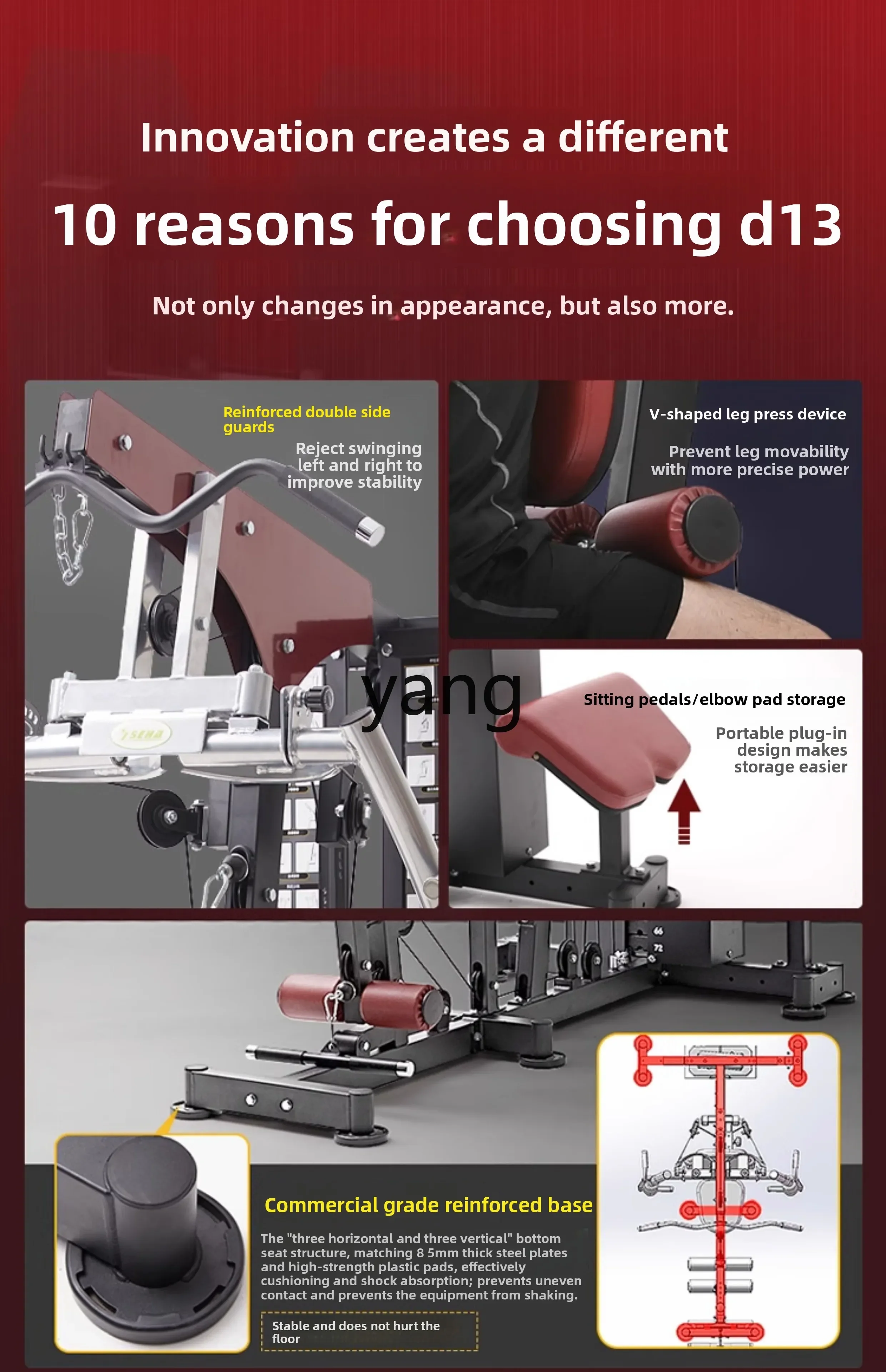 Entrenador Multifuncional CXX – Equipo Fitness Integral para Hogar - imagen 5