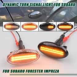 Repetidor LED dinámico guardabarros Binker Subaru Impreza WRX STI