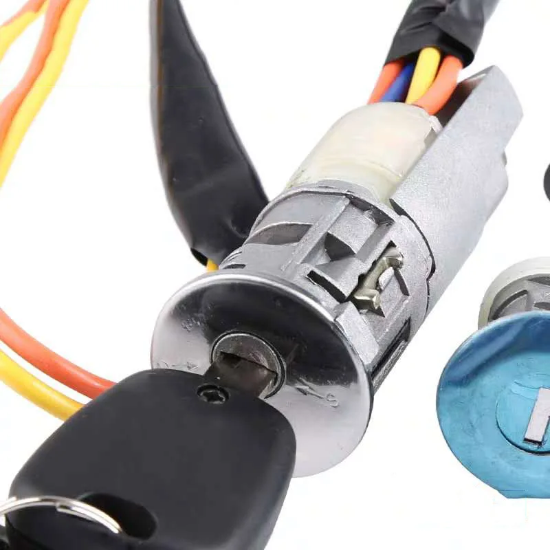 4161NQ Kit de cerraduras para Peugeot 206/207 y Citroën C2, sin chip - imagen 4