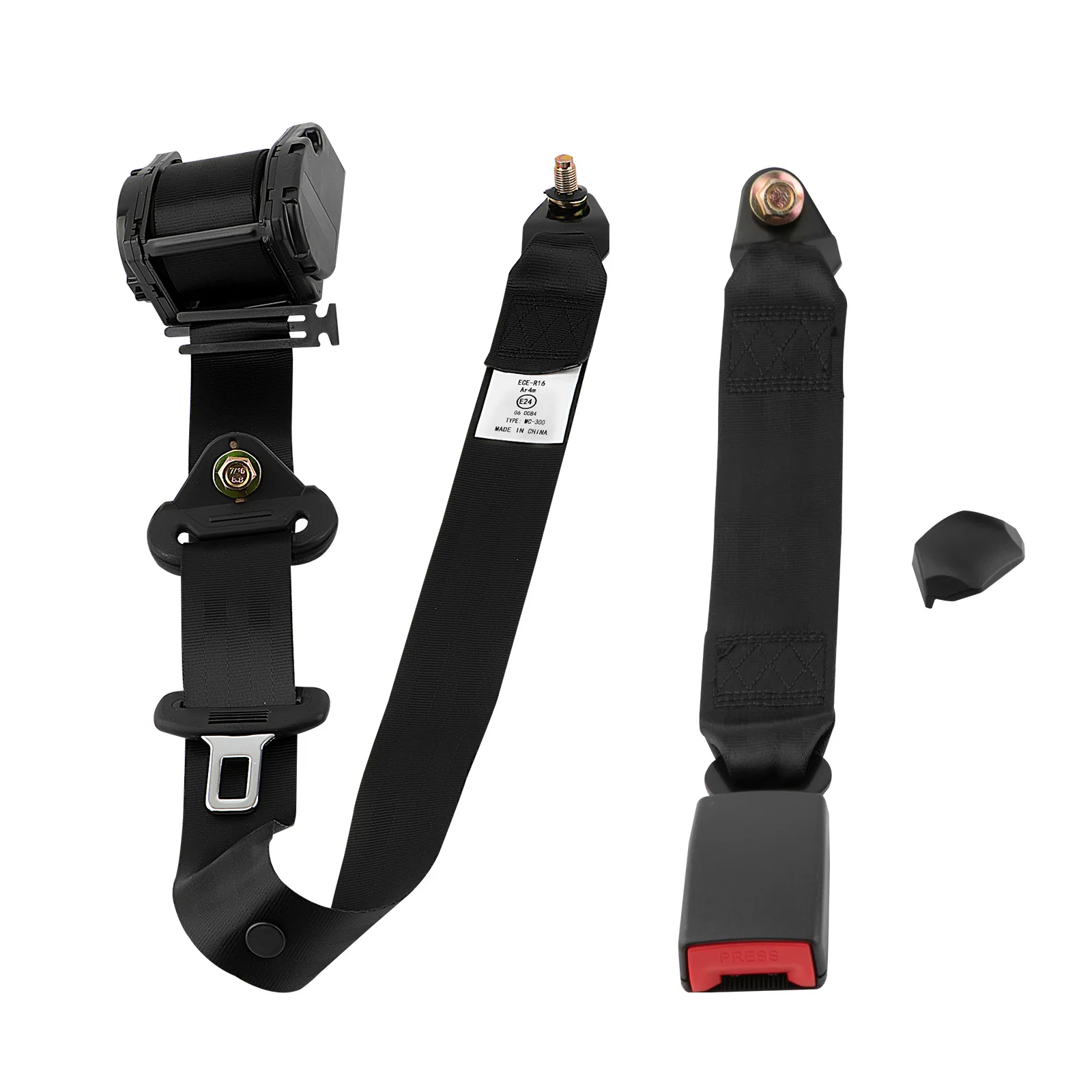 Cinturón de seguridad ajustable 3 puntos universal para camiones - imagen 3
