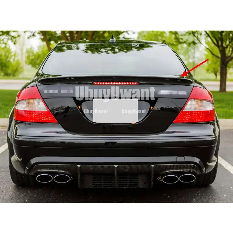 Alerón trasero Mercedes-Benz CLK W209 de fibra de carbono o FRP - imagen 2