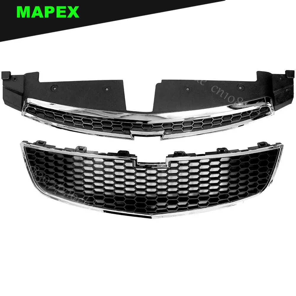 Paragolpes Chevrolet Cruze 2011-2014 con protector de rejilla