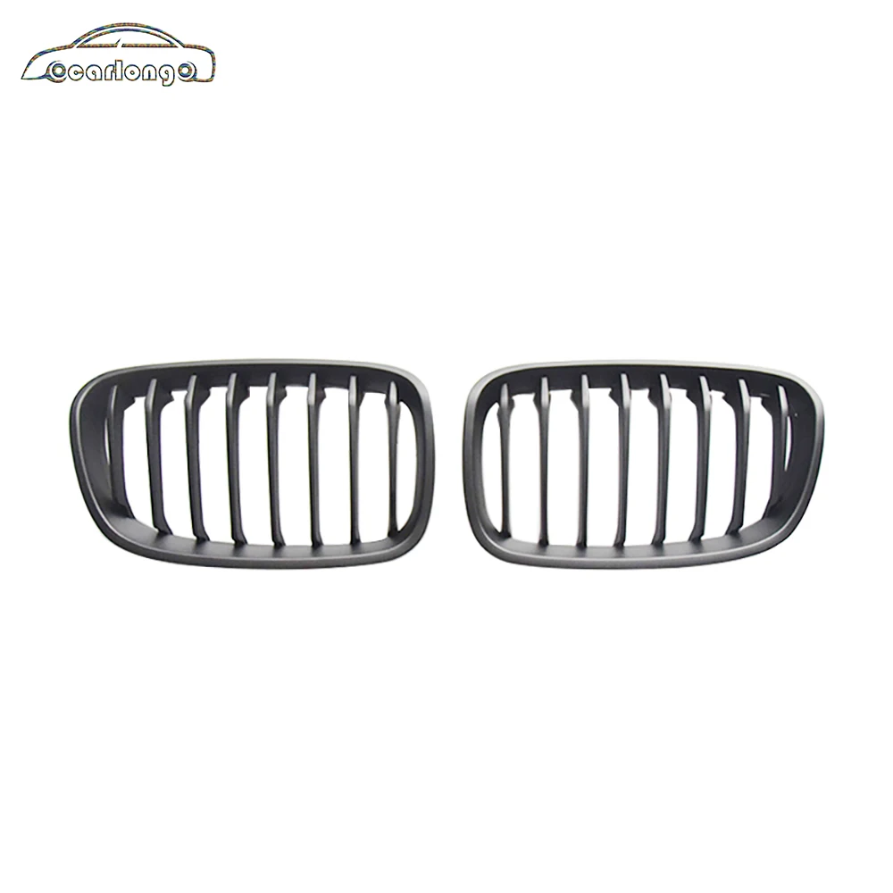 Rejilla delantera de listones individuales, color negro mate, ABS, para BMW Serie 1 F20 - imagen 2