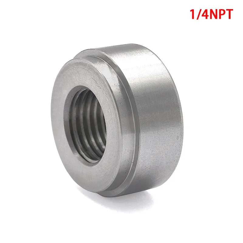 Tapón de soldadura roscado NPT en acero inoxidable, montaje métrico - imagen 4