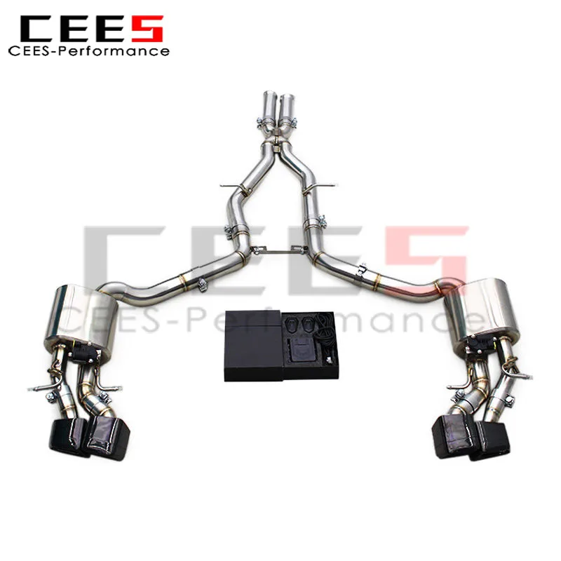 Escape cat-back valvular CEES para Mercedes-Benz CLS 550 4.7 V8