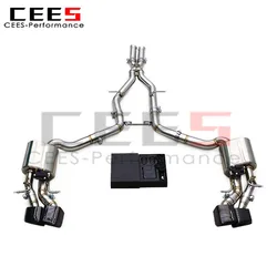 Escape cat-back valvular CEES para Mercedes-Benz CLS 550 4.7 V8
