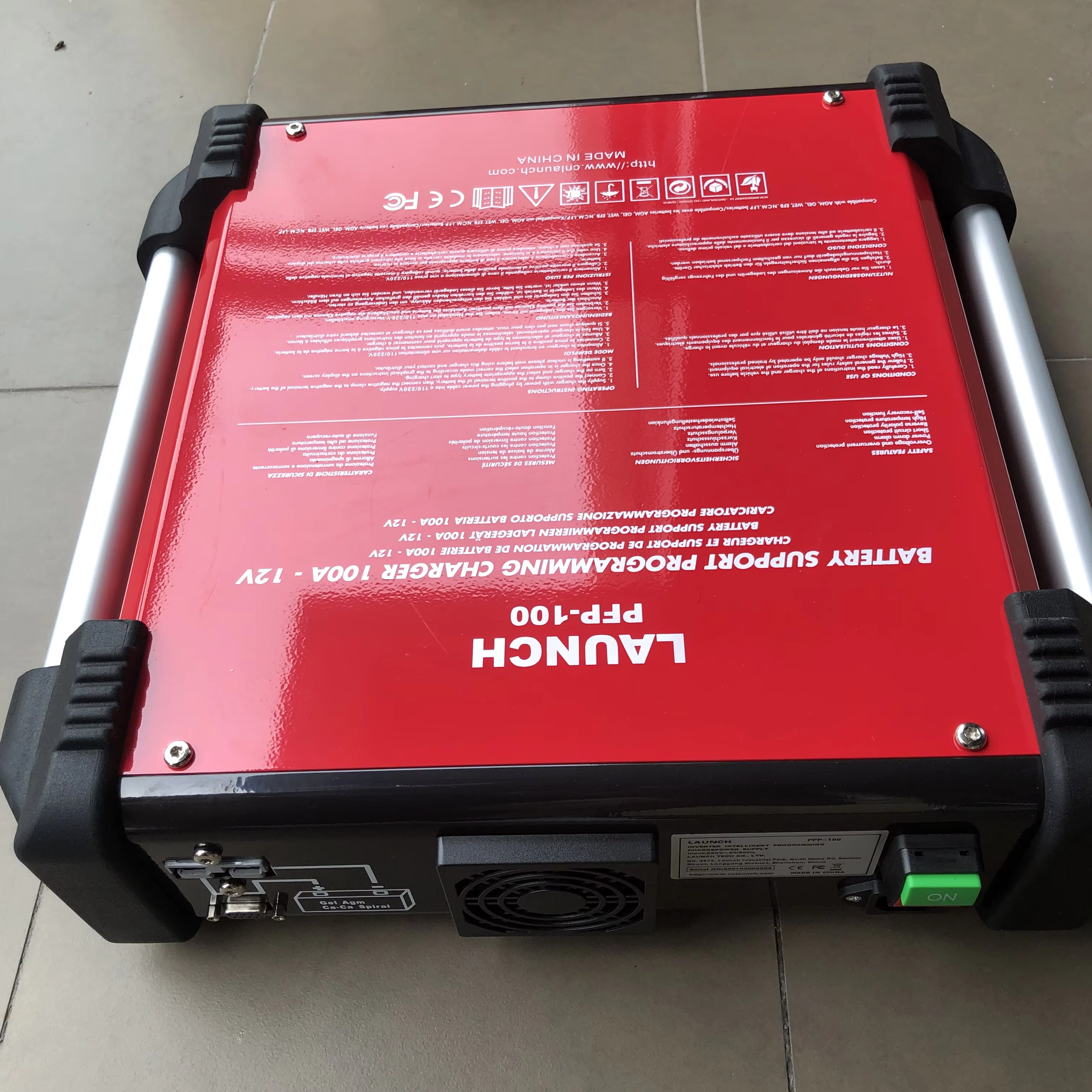 Fuente de alimentación PFP-100 para programar ECU y batería - imagen 5