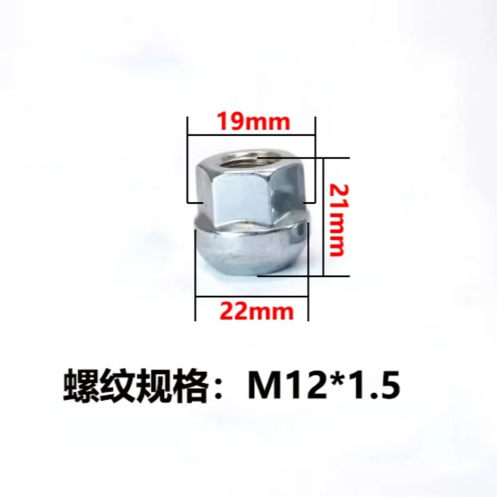 Tornillos y tuercas de rueda M12x1,5 para Honda City, Fit y Greiz