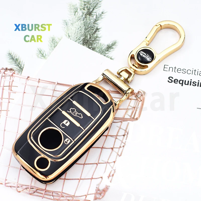 Funda de llave TPU para Fiat Cronos, Egea, 500X, Toro y Dodge Neon