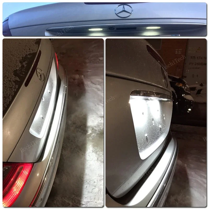 Luz LED matrícula Canbus Mercedes-Benz W211, W219, S203 y R171 - imagen 4