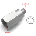M12x1.5 to 1-2npt