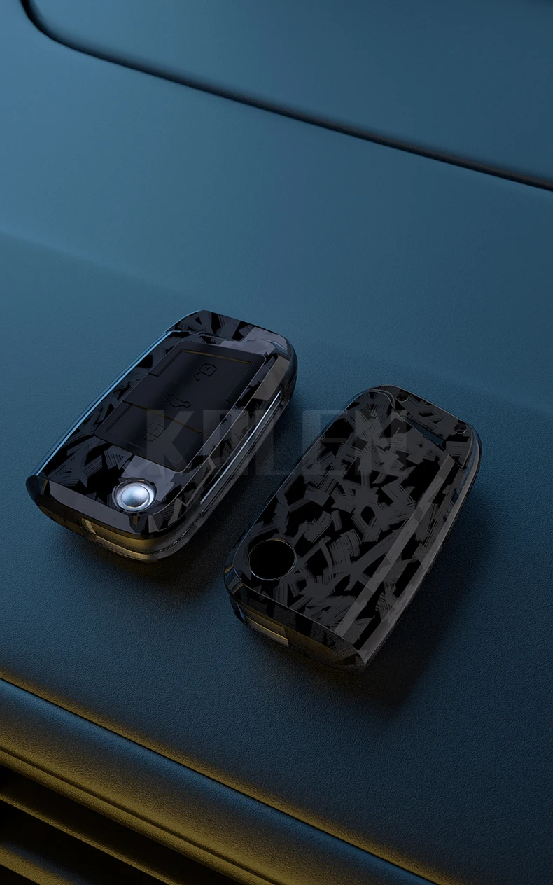 Vista de la funda protectora para llave Volkswagen