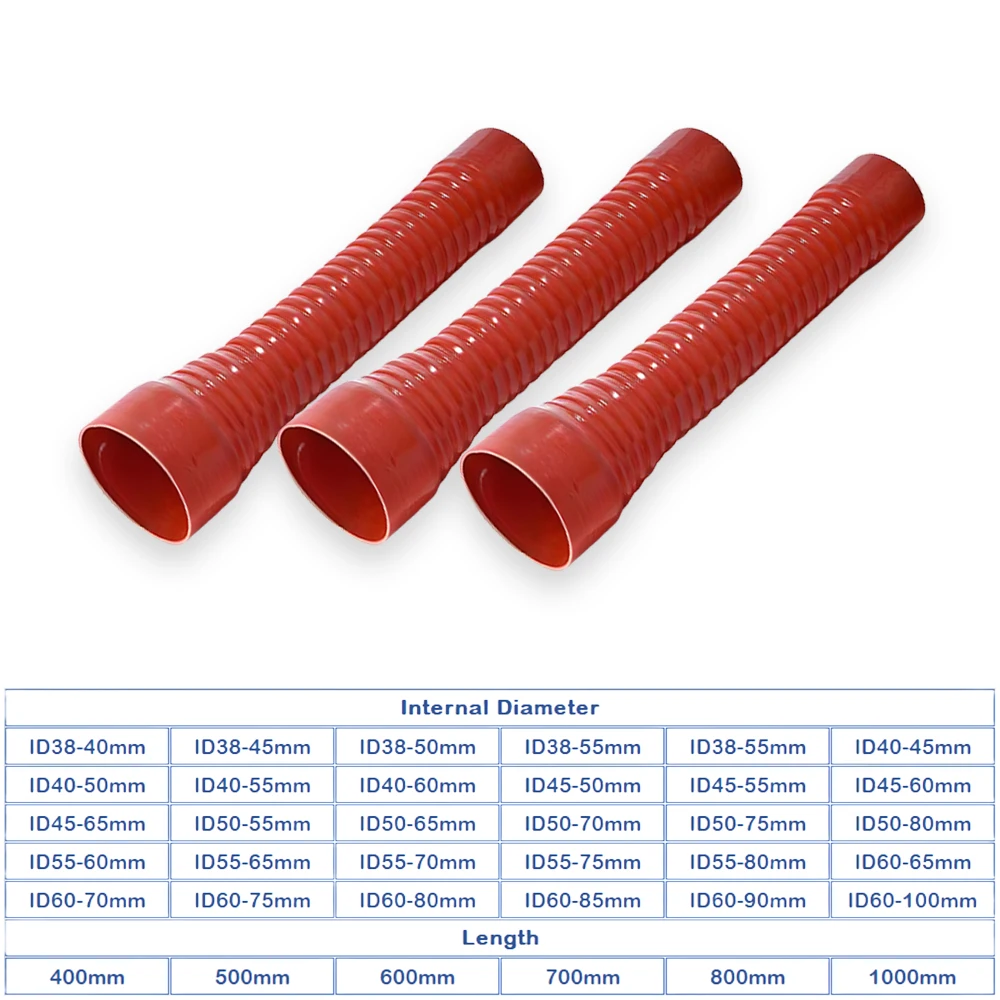 Manguera silicona reforzada para intercooler de alta temperatura - imagen 2