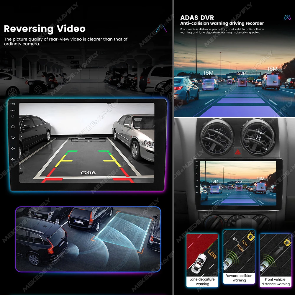 MEKEDE Radio para Honda Civic X con Android Auto y CarPlay inalámbricos - imagen 3