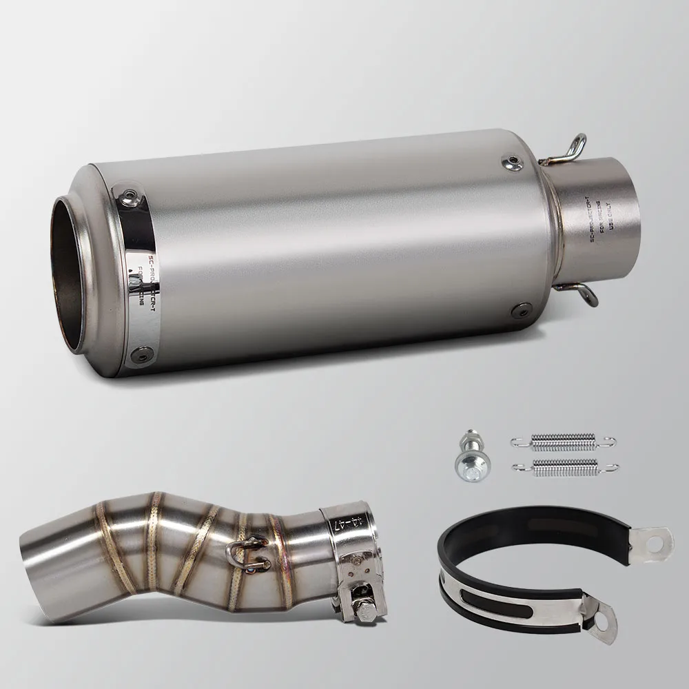 Escape slip-on con tubo intermedio para CFMOTO 450MT Adventure - imagen 4