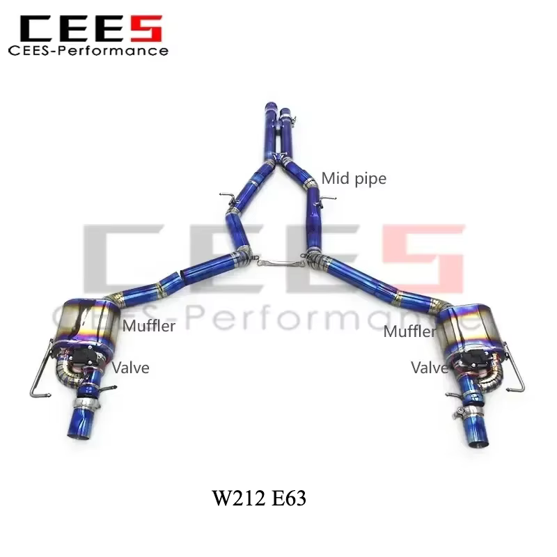 Cees Escape Catback Valvetronic Mercedes-AMG E63/E63S W212 - imagen 2