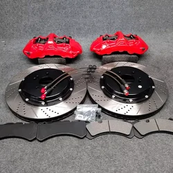 Pinzas de freno 6 pistones rojas + discos 355x32mm VW Polo GTI 2019