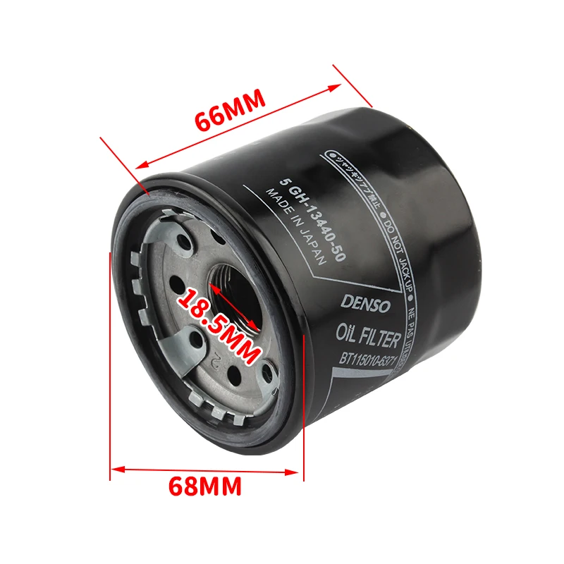 Filtro de aceite para motocicleta Yamaha ATV – 5GH-13440-60-00 - imagen 2