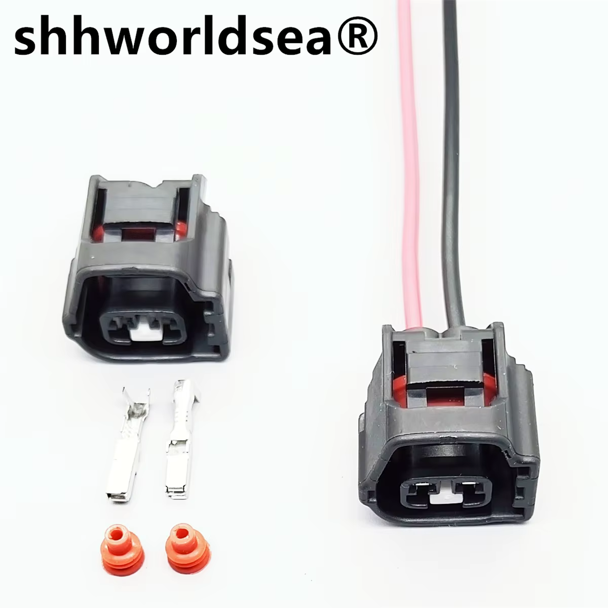 Shhworldsea Conector de sensor de temperatura Toyota, 2 pines