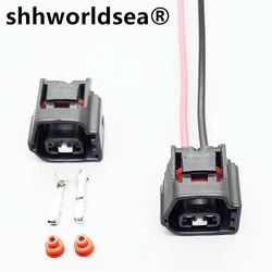 Shhworldsea Conector de sensor de temperatura Toyota, 2 pines