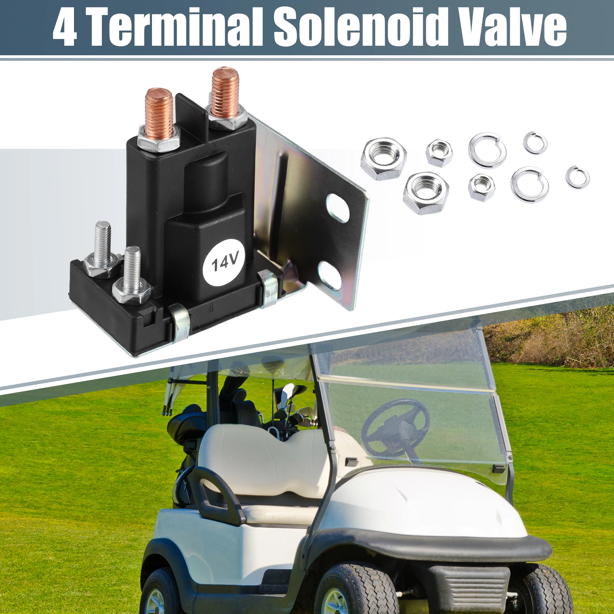 X Autohaux-carrito de Golf de 14V, 200A, para EZGO TXT, Gas, 1994-Up, reemplaza 27153-G01, 27153G01, 612813 - imagen 2