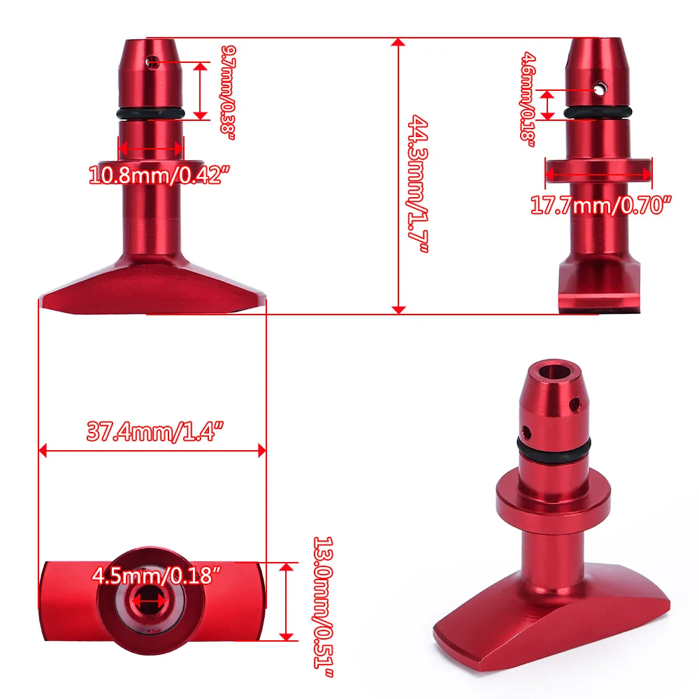 PQY Tirador varilla nivel aceite Ford Mustang GT V8 GT500 1999-2011 - imagen 4