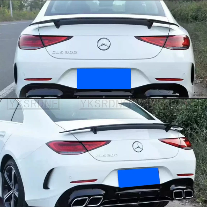 Alerón trasero estilo carbono para Mercedes-Benz CLS C257 2017-2023 - imagen 2