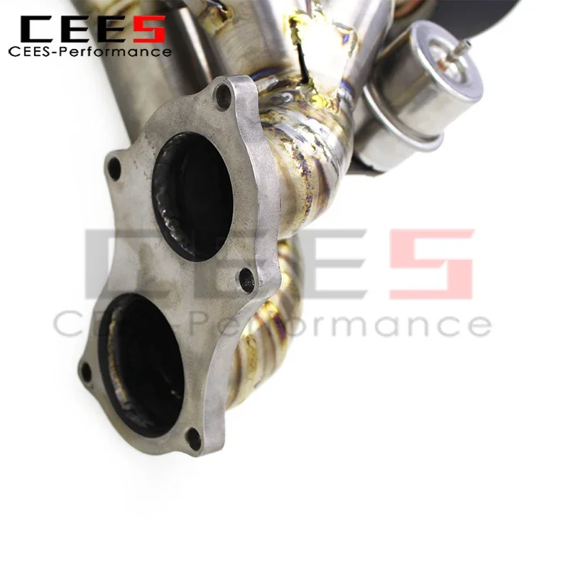 Escape cat-back valvular CEES Tuning para Porsche 718 4.0 GTS/GT4 - imagen 5