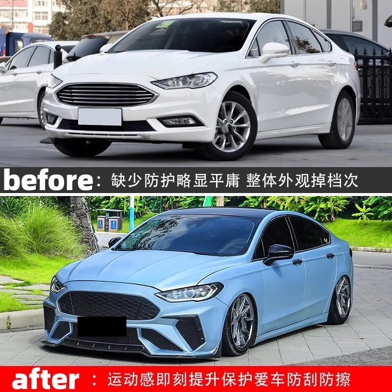 Rejilla parachoques delantero sin pintar para Ford Mondeo 2013-2021 - imagen 2