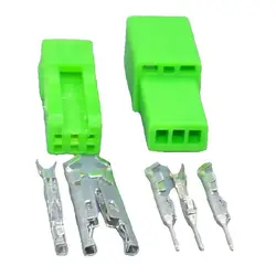 Conector eléctrico Shhworldsea macho-hembra de 3 pines, 1,2 mm