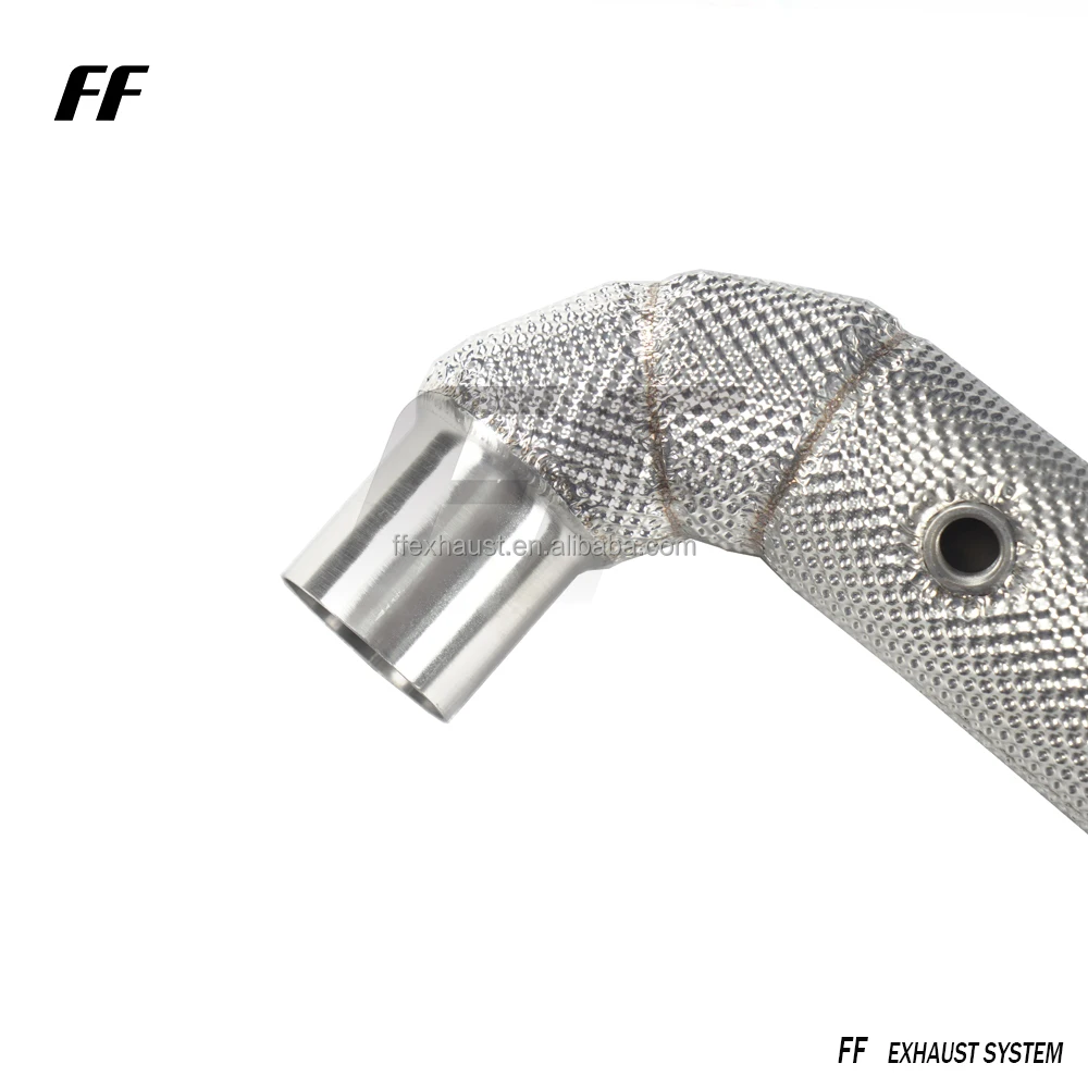 Tubo de bajada de escape de rendimiento personalizado para Porsche 991.1 991.2 Turbo 3.8T - imagen 5