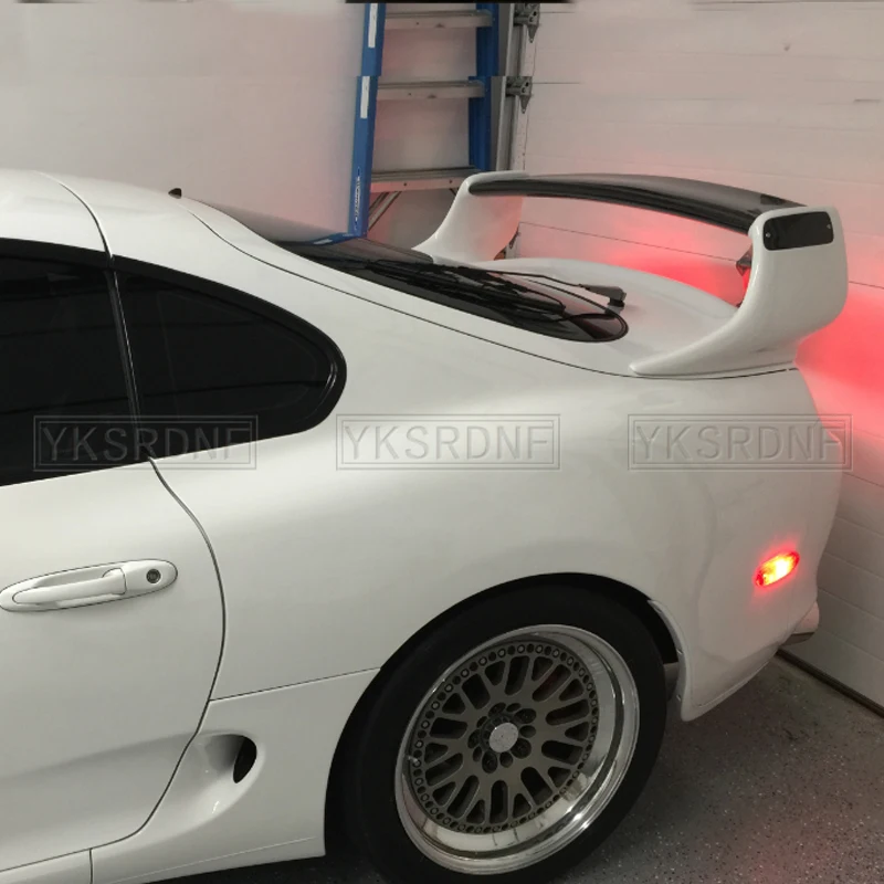 Alerón trasero fibra de carbono estilo TRD para Toyota Supra MK4 - imagen 2
