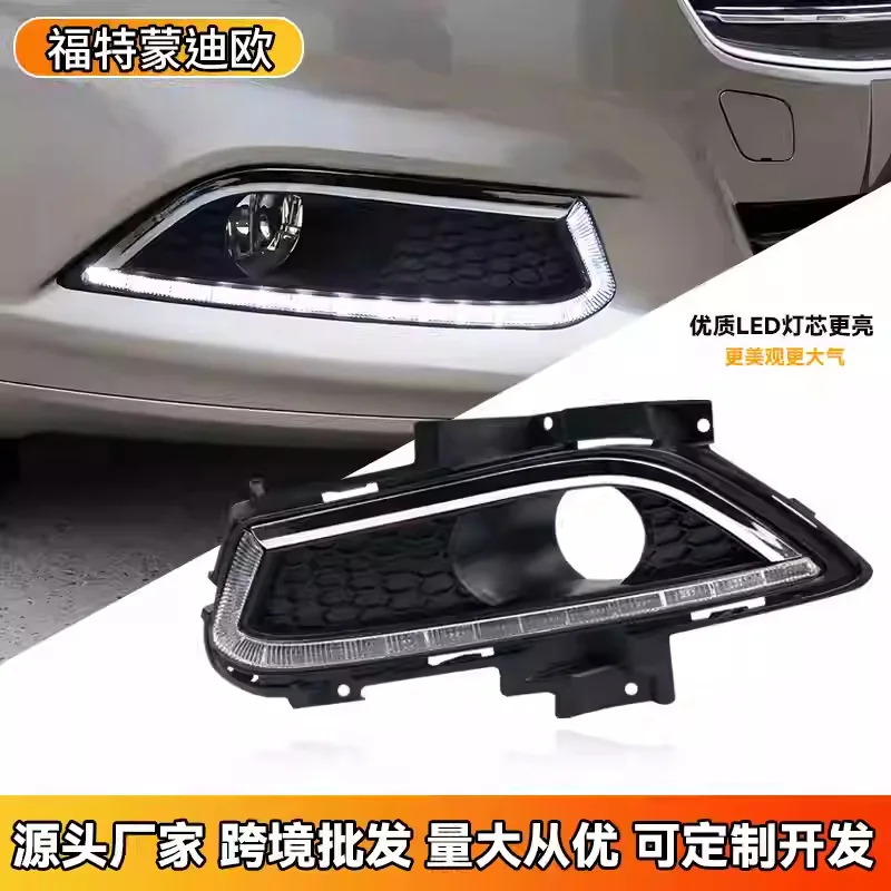 Luces diurnas LED secuenciales amarillas – Ford Mondeo 2013-2016 - imagen 2