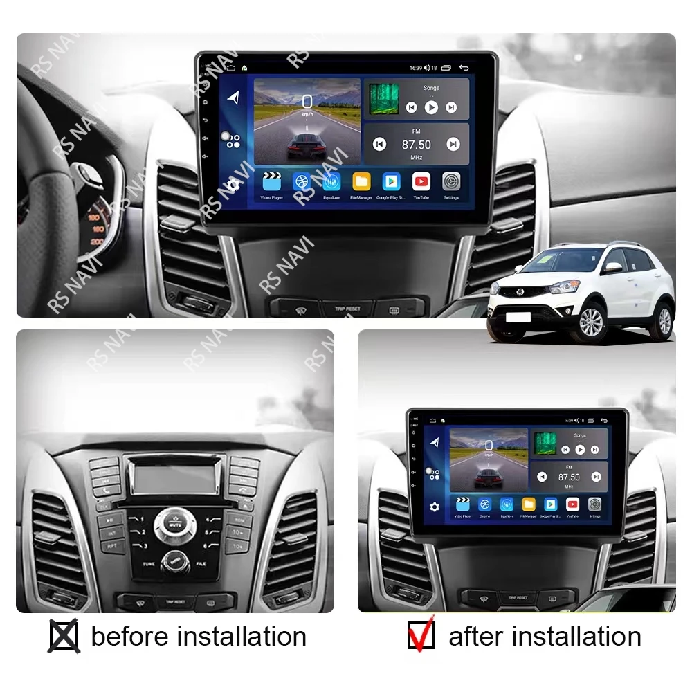 Autoradio RSNAVI con Android 15 y Carplay