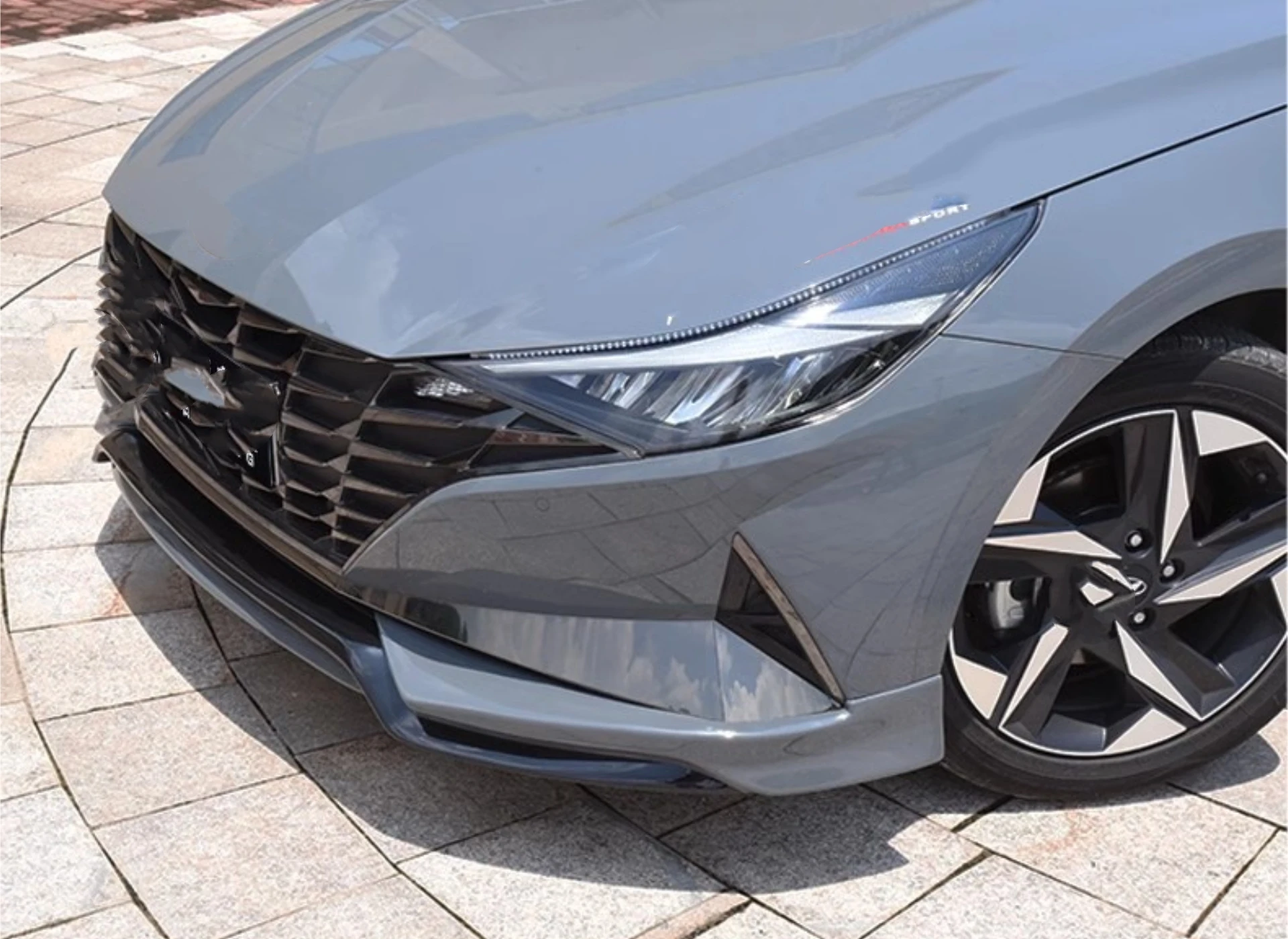 Kit faldones laterales Hyundai Elantra 2021-2022 traseros conversión - imagen 5