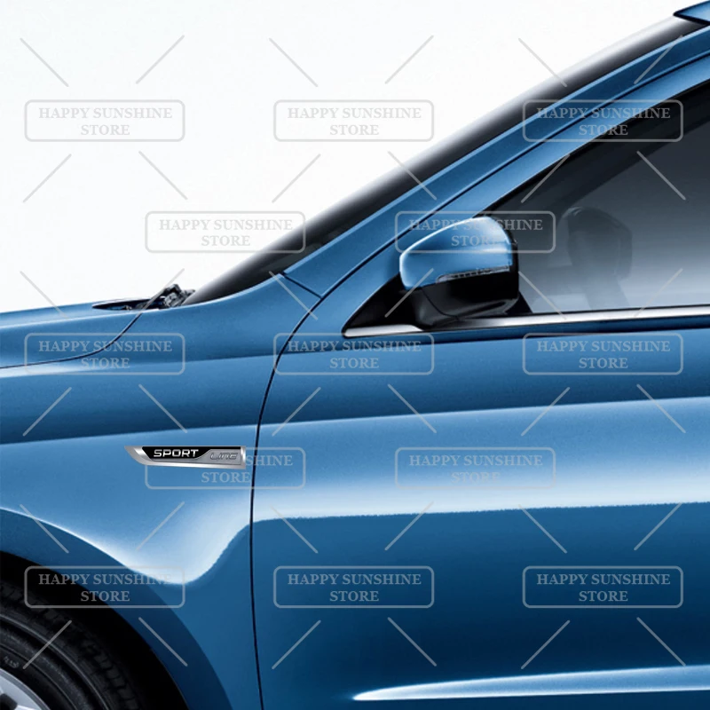 Emblema 3D metalizado Sport Line lateral para Skoda - imagen 5