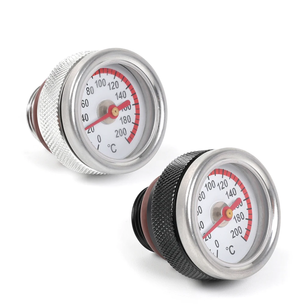 Medidor de temperatura de aceite RS-CAP025 en motocicleta