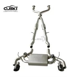 Escape cat-back de acero inoxidable para Infiniti Q50 2.0T y 3.7
