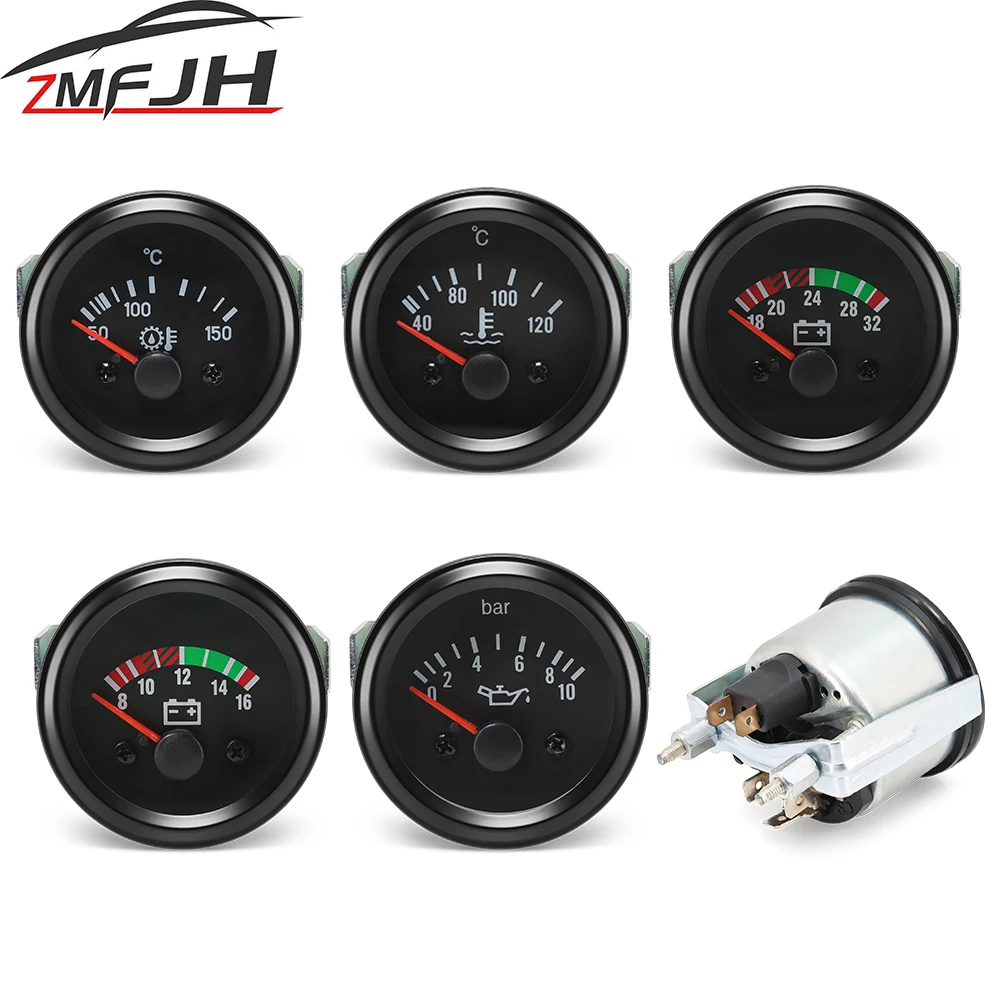 Medidor digital presión de aceite para coche diésel con LED