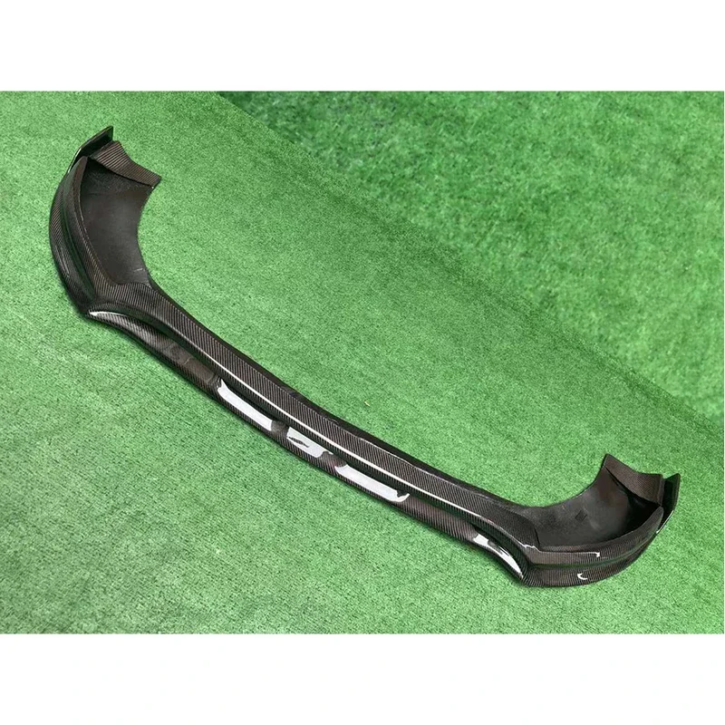 Para Mercedes Benz GLA clase X156 AMG GLA45 fibra de carbono parachoques delantero de coche difusor de labio delantero alerón de barbilla accesorios de coche