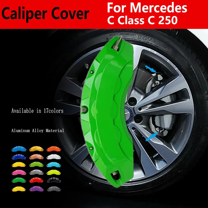 Cubrepinzas de freno para Mercedes-Benz Clase C C250 4Matic