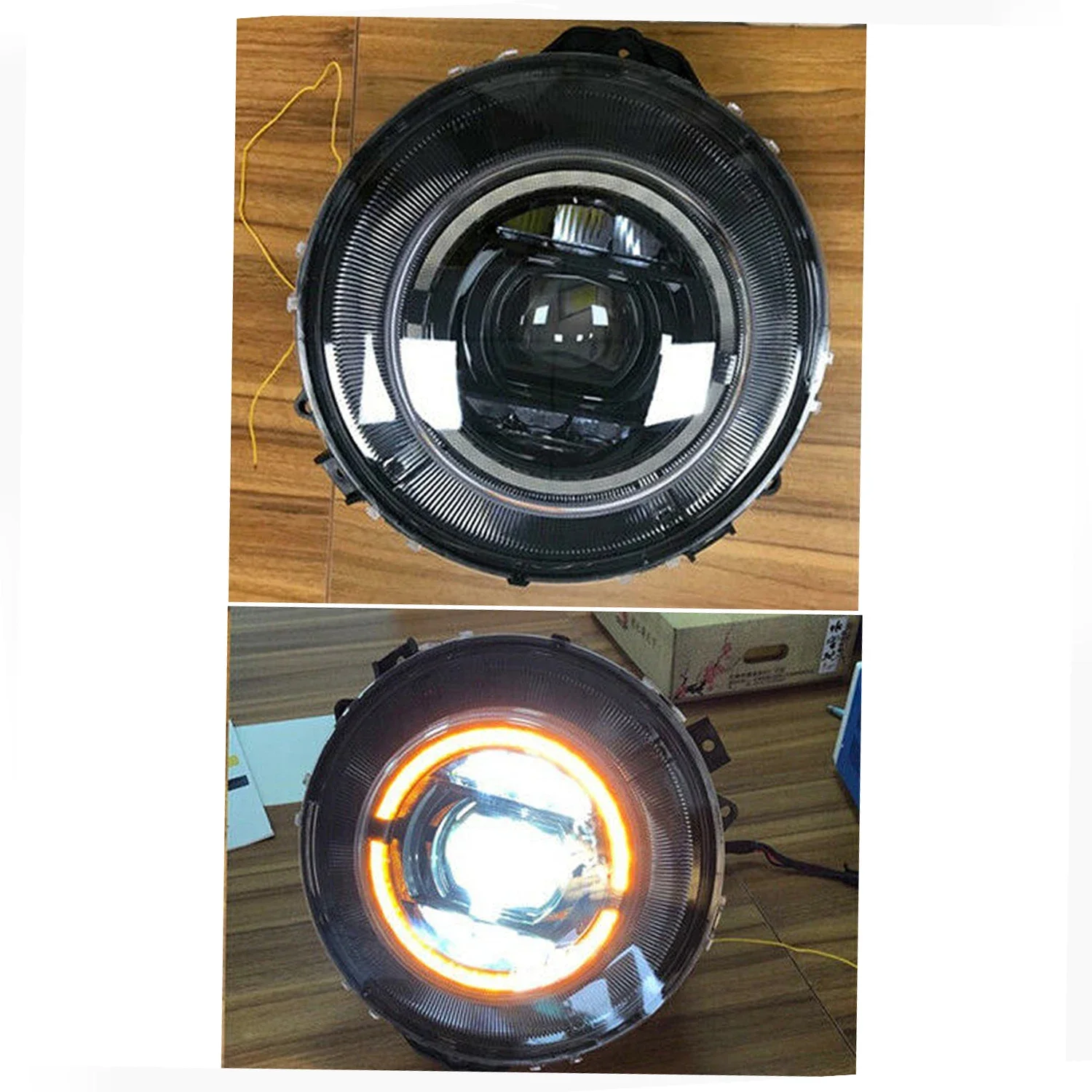 Juego de montaje de faros mejorados W463 para Mercedes Benz Clase G G500 G550 G63 G65 2012-2017 - imagen 2