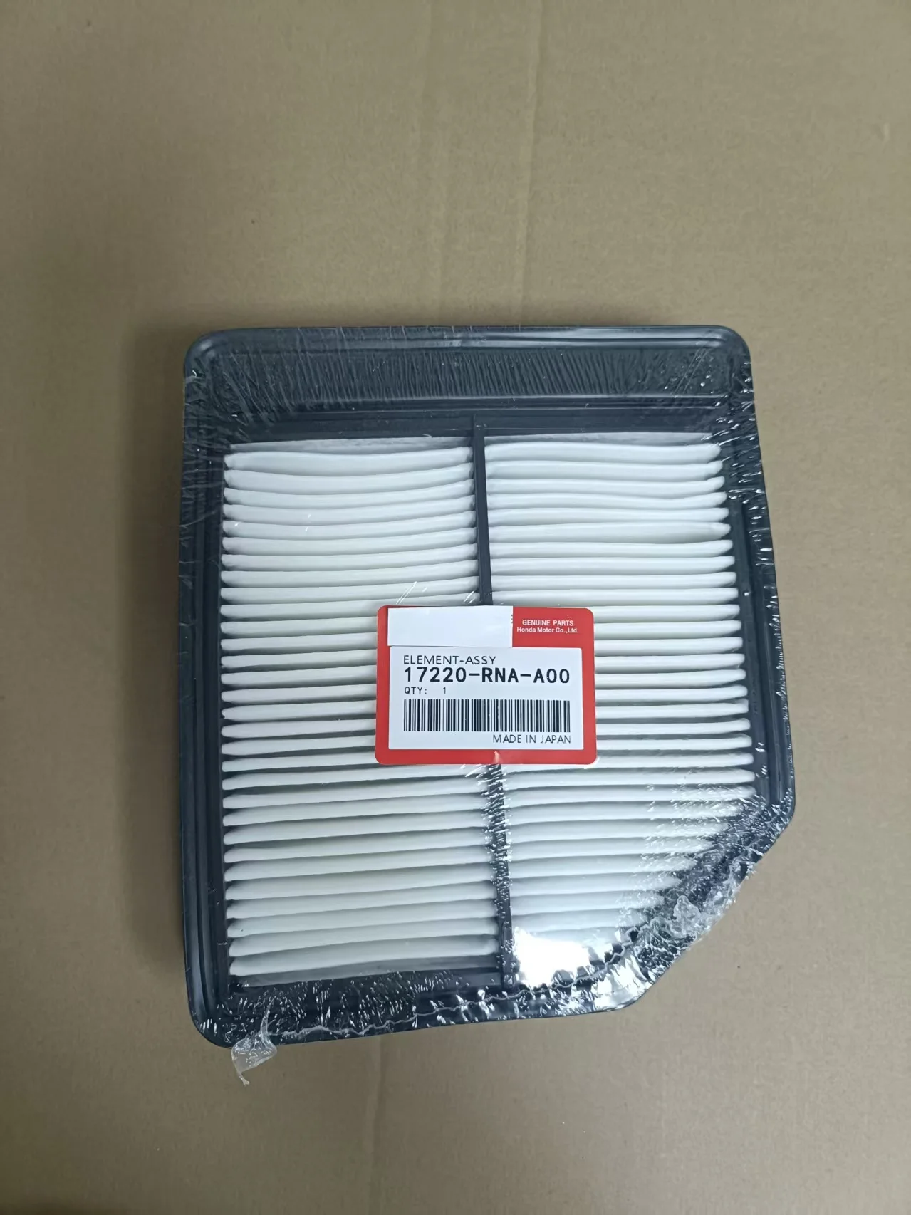 Para Honda Civic FR-V EDIX 2006 2007 2008 2009 2010 2011 17220-RNA-A00 filtro de aire de motor de coche 1.8L 4cyl 17220-RNA-Y00 8th Gen