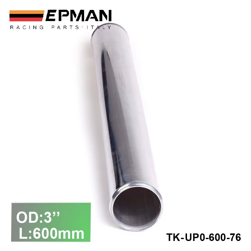 Tubo recto de intercooler aluminio 76 mm – BMW E46 - imagen 2