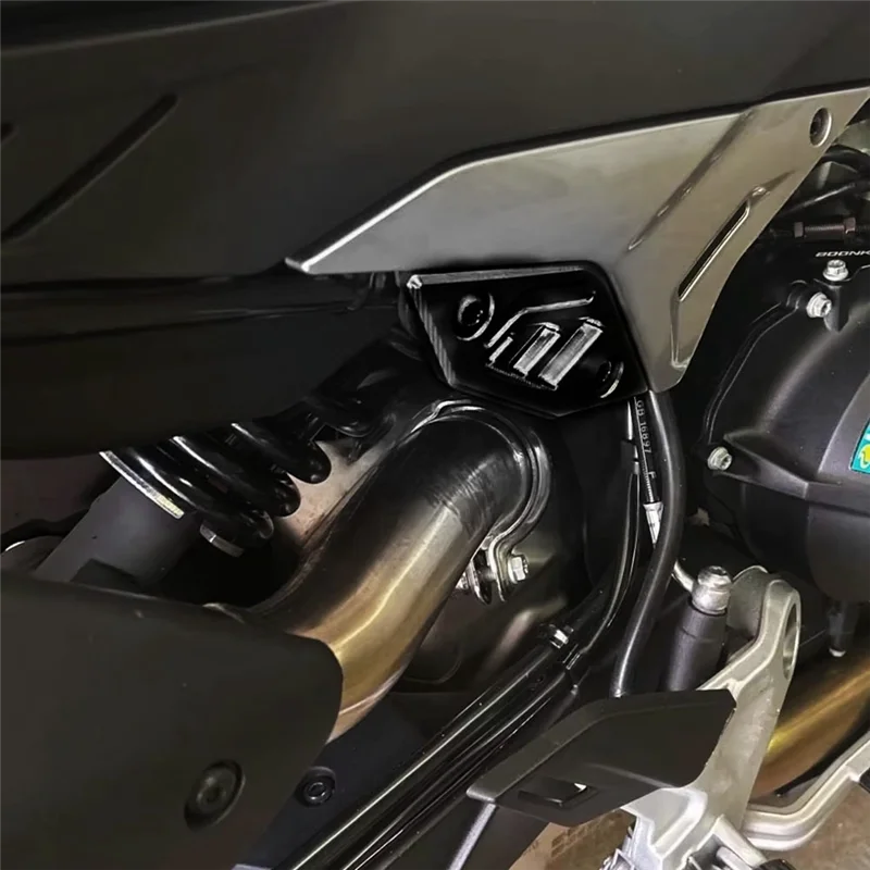 Kit eliminador de pedal trasero CFMOTO 800NK 2023-2025 soporte lateral - imagen 3