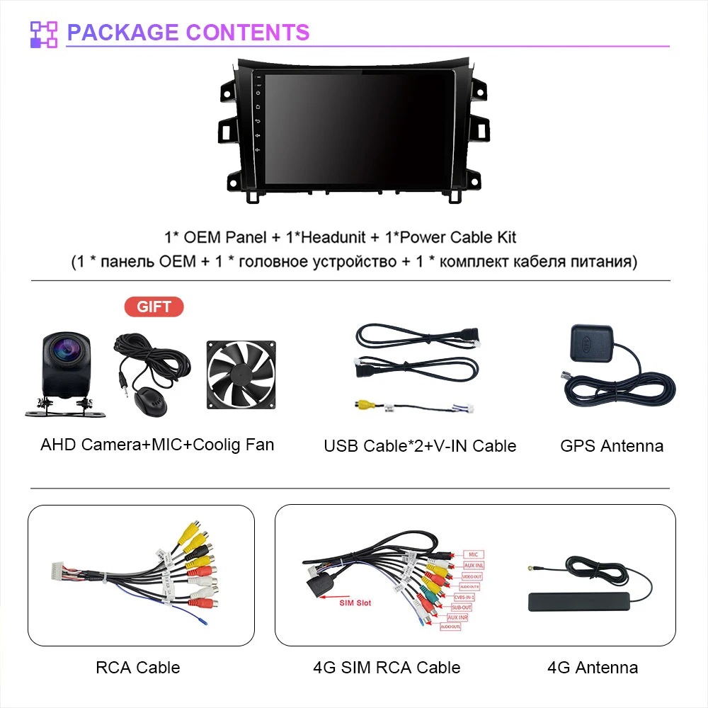 Qualcomm Snapdragon Android 15 Carplay Auto QLED pantalla Radio de coche WIFI BT 4G reproductor para Nissan NAVARA Frontier NP300 2015 - 2018 - imagen 2