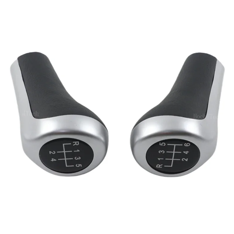 Pomo palanca cambios cuero BMW E30 E36 E46 5 velocidades - imagen 3