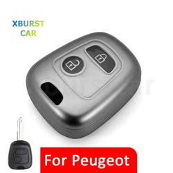 Funda para llave Peugeot Citroën de TPU – 206, 207, 307, C3, C4